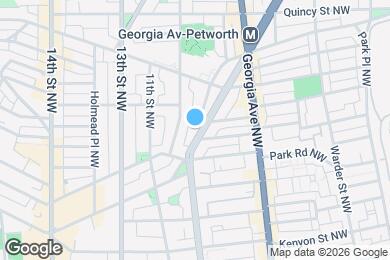 Map image of the property - 3540 Rock Creek Church Rd NW