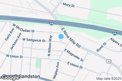 Map image of the property - 14 E Sedgwick St