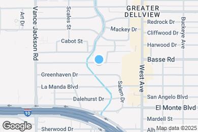 Map image of the property - 2210 Greencrest Dr