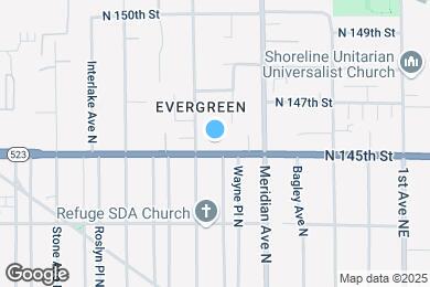 Map image of the property - 1816 N 145th St