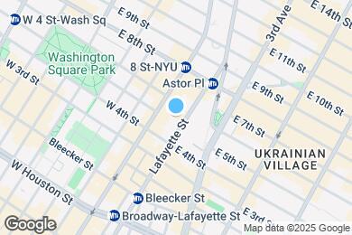 Map image of the property - 416 Lafayette St