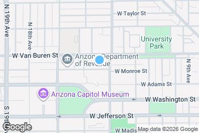 Map image of the property - 1524 W Monroe St