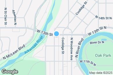 Map image of the property - 1330 N Perry Ave