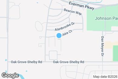 Map image of the property - 9308 Cynthia Ct