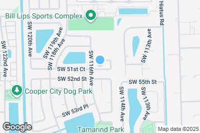 Map image of the property - 11561 SW 51st Ct