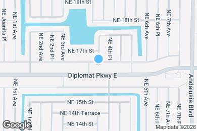 Map image of the property - 346 NE 16th Terrace