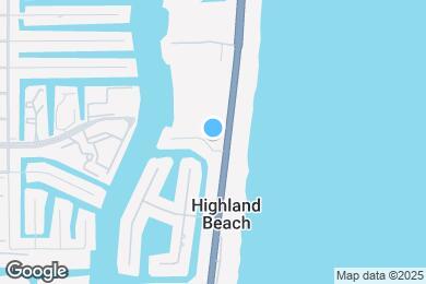 Map image of the property - 1123 Highland Beach Dr