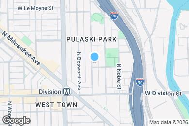 Map image of the property - 1309 N Greenview Ave