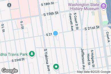 Map image of the property - 2107 S G St