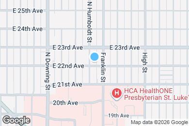 Map image of the property - 1515 East 22nd Avenue