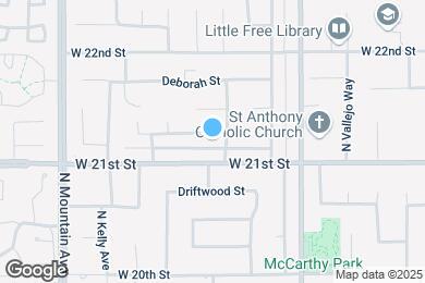 Map image of the property - 928 Jefferson St