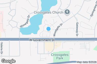 Map image of the property - 211 Lakebend Cir
