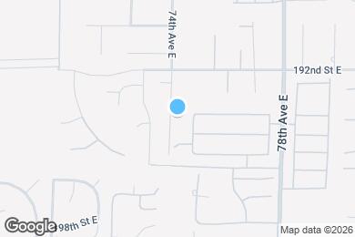 Map image of the property - 19325 74th Ave E
