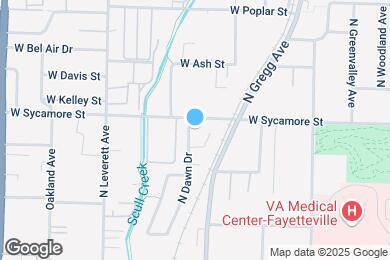 Map image of the property - 1660 N Dawn Dr
