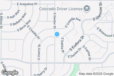 Map image of the property - 6948 S Dexter St