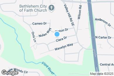 Map image of the property - 494 Clara Dr