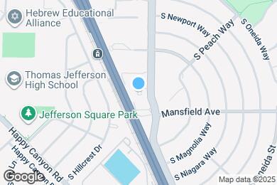 Map image of the property - 3855 S Monaco Pky