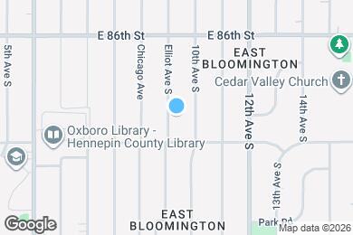 Map image of the property - 8721 Elliot Ave S
