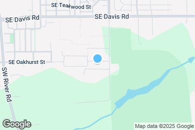 Map image of the property - 4960 SE Oakhurst St