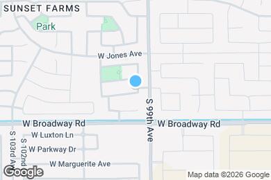 Map image of the property - 9914 W Wood St