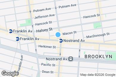 Map image of the property - 1285 Fulton St