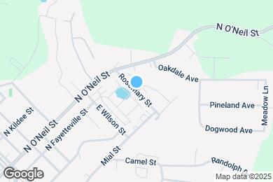 Map image of the property - 154 Rosemary St