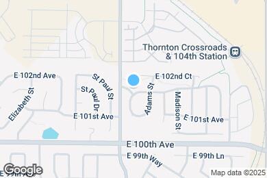Map image of the property - 3223 E 102nd Ave