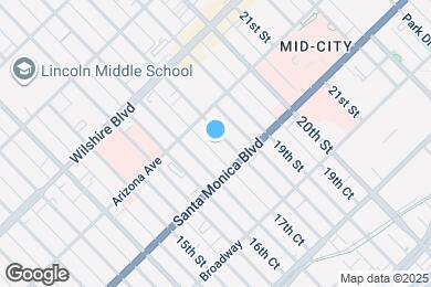 Map image of the property - 1328 18th St