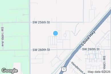 Map image of the property - 25810 SW 144th Ave