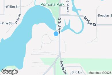 Map image of the property - 287 S 3rd Ave