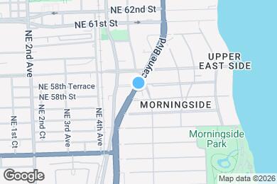 Map image of the property - 5701 Biscayne Blvd