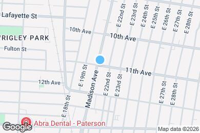 Map image of the property - 364 11th Ave