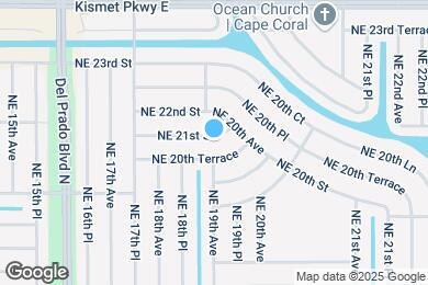 Map image of the property - 1834 NE 21st St