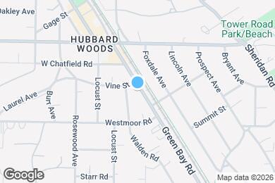 Map image of the property - 808 Green Bay Rd