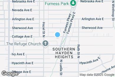 Map image of the property - 1946 Cottage Ave E