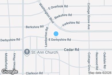 Map image of the property - 2933 E Derbyshire Rd