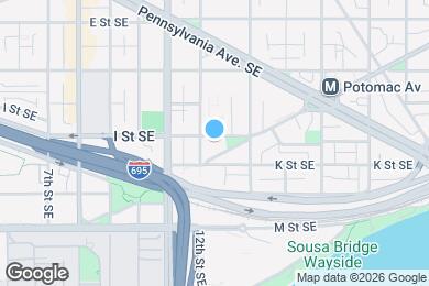 Map image of the property - 1215 I St SE