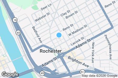 Map image of the property - 225 W Madison St