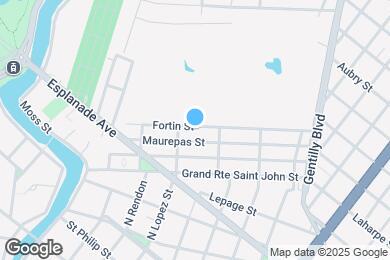 Map image of the property - 3040 Fortin St