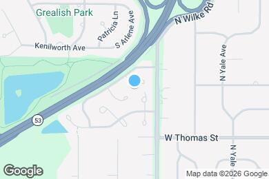 Map image of the property - 1567 E Citadel Ct