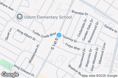 Map image of the property - 6005 S 1st St