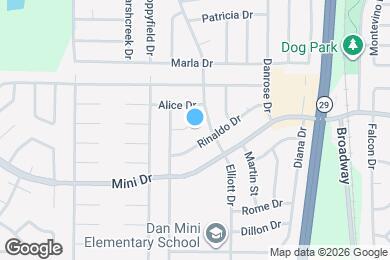 Map image of the property - 123 David Ct