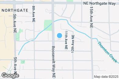 Map image of the property - 1016 NE 105th St