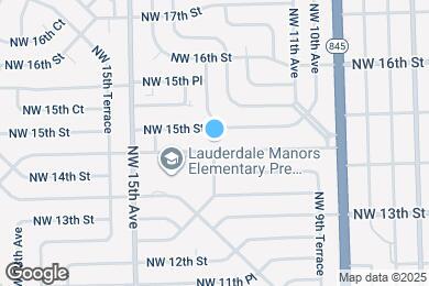 Map image of the property - 1219 NW 14th Ct