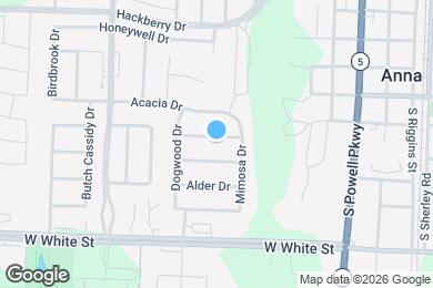 Map image of the property - 729 Mahogany Dr