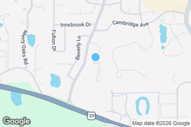 Map image of the property - 1068 Bristol Ct