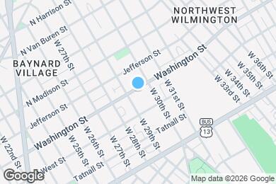 Map image of the property - 2920 Washington St