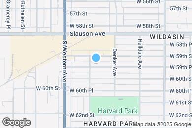 Map image of the property - 1647 W 59th Plz