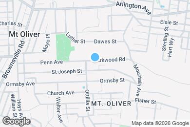 Map image of the property - 418 Parkwood Rd