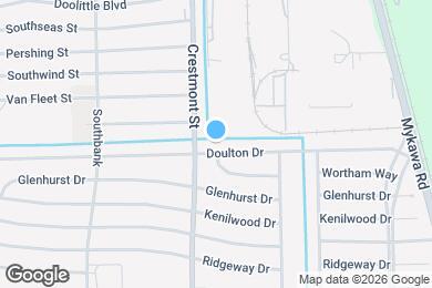 Map image of the property - 6015 Doulton Dr